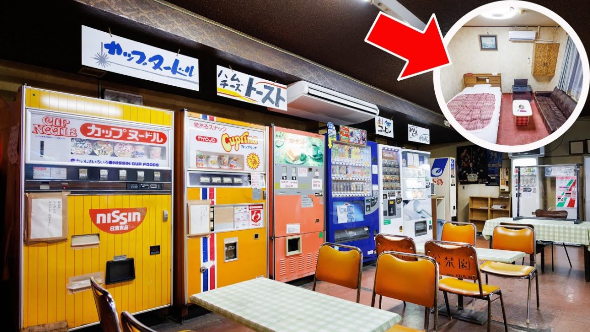 😴 Stayed at a Vending Machine Hotel 🚙💨