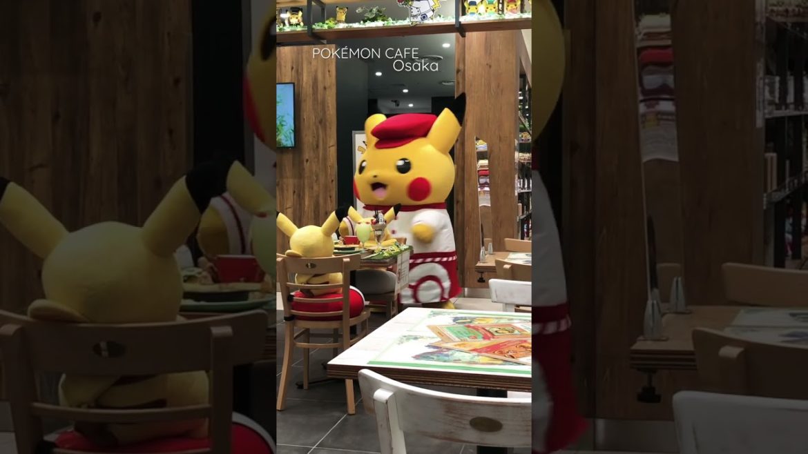 POKÉMON CAFE OSAKA-SHINSAIBASHI, Dancing Pikachu