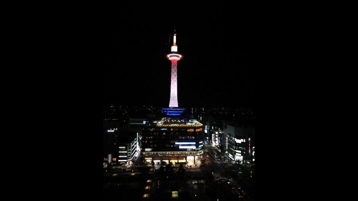 170809 Kyoto Tower, Kyoto Station 京都塔，京都火车站和站内酒店，锦市场，祇园，和牛烤肉晚餐#京都车站#京都铁塔