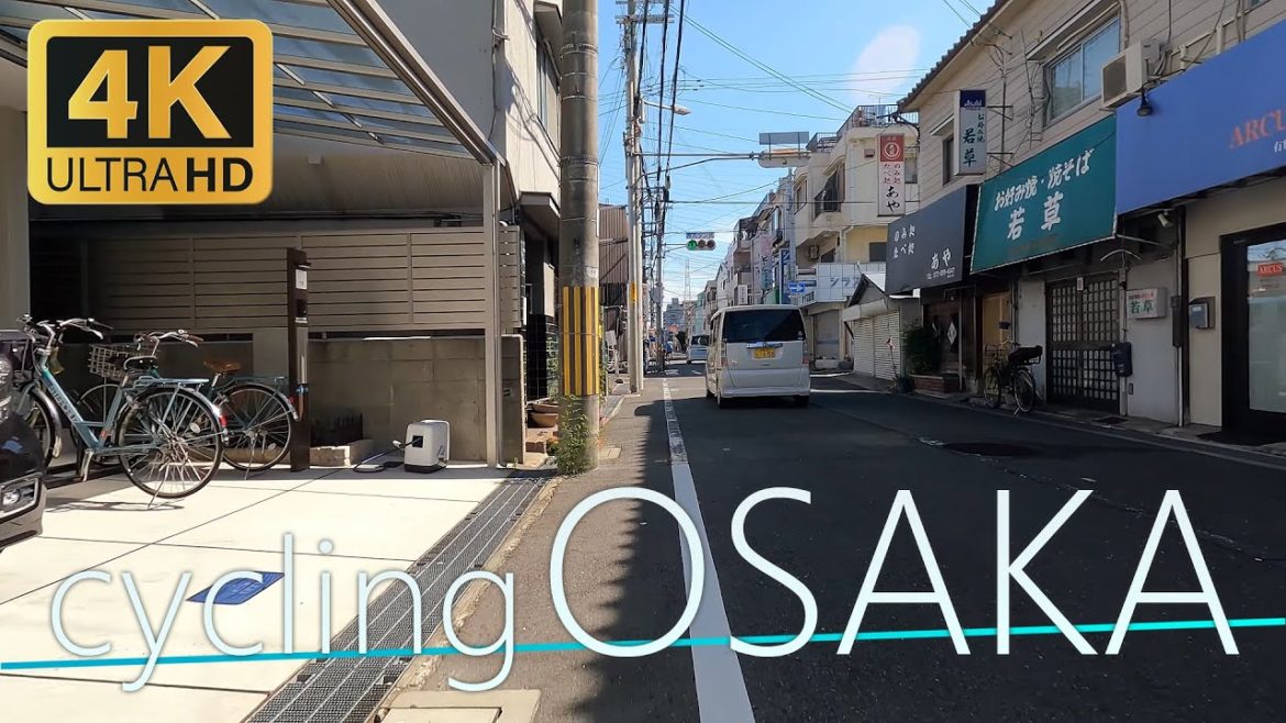 【4K】Cycling Japan Osaka 大阪西山荘～大和田付近サイクリング (Gopro Hero9)
