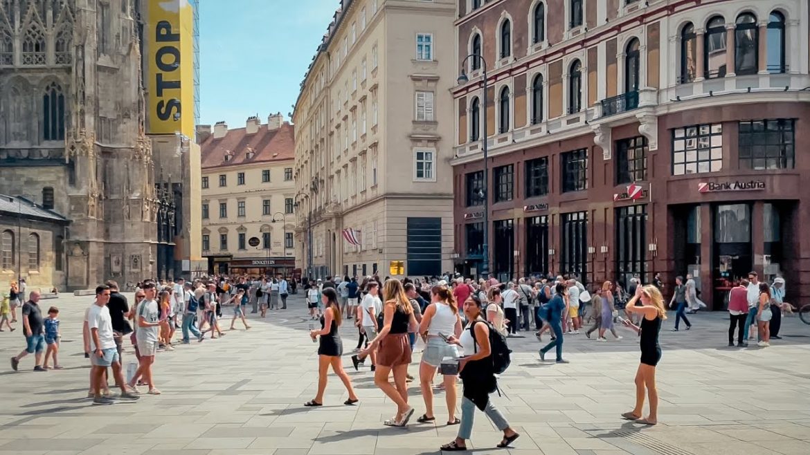 Vienna Summer Walk August 2022, Austria, Walking Tour City Center | 4K HDR Vienna Summer Walk August 2022, Austria, Walking Tour City Center | 4K HDR