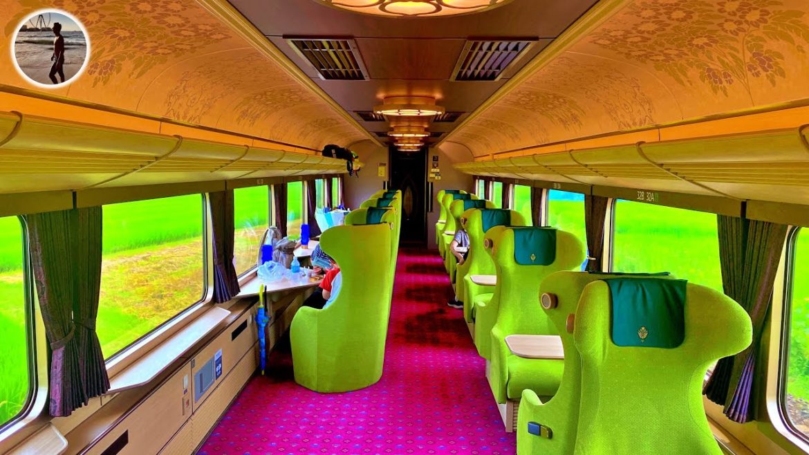 Riding Japan’s sightseeing express Train from Kyoto to Nara | AONIYOSHI Express Kintetsu Railway