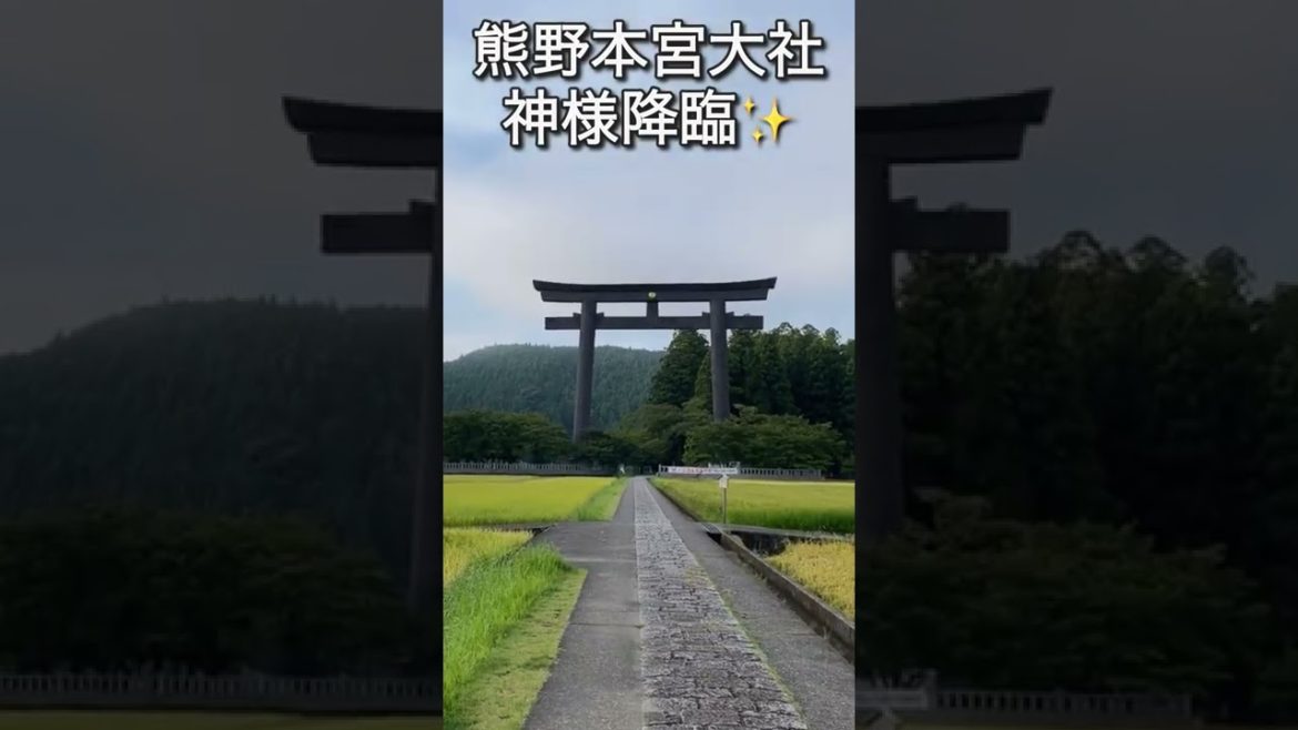 早朝参拝「熊野本宮大社」大斎原!神様降臨!最強パワースポット 早朝参拝「熊野本宮大社」大斎原!神様降臨!最強パワースポット
