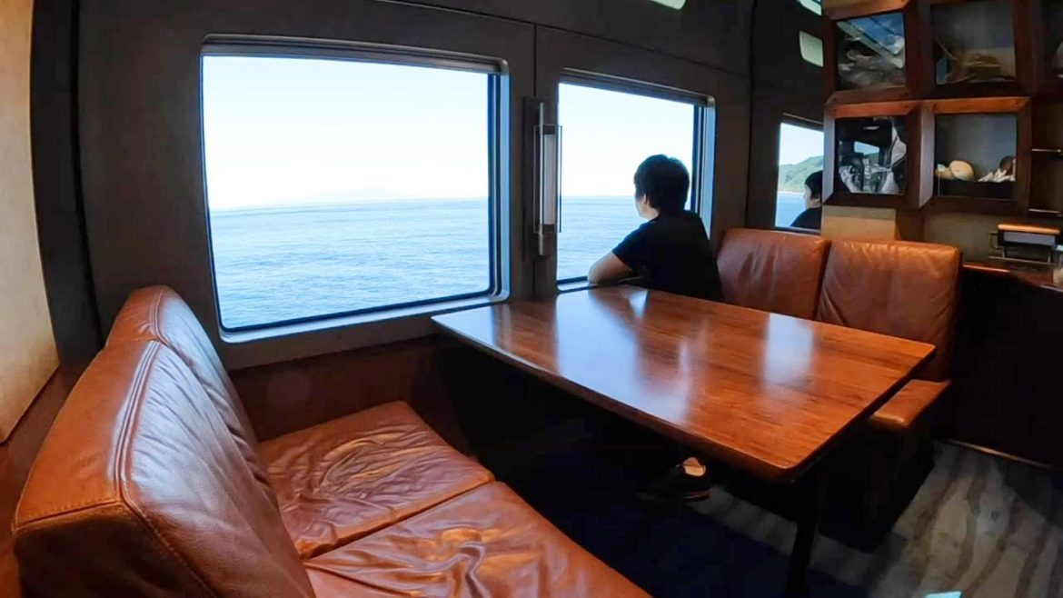 Superb view of "Saphir ODORIKO" luxury limited express, Tokyo to Shimoda [Japan Traveler]