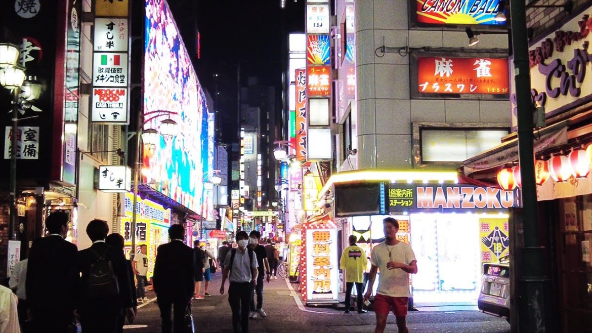 [4K] KABUKICHO Night Walk,  Nightlife in Tokyo, Japan,  2022, 歌舞伎町