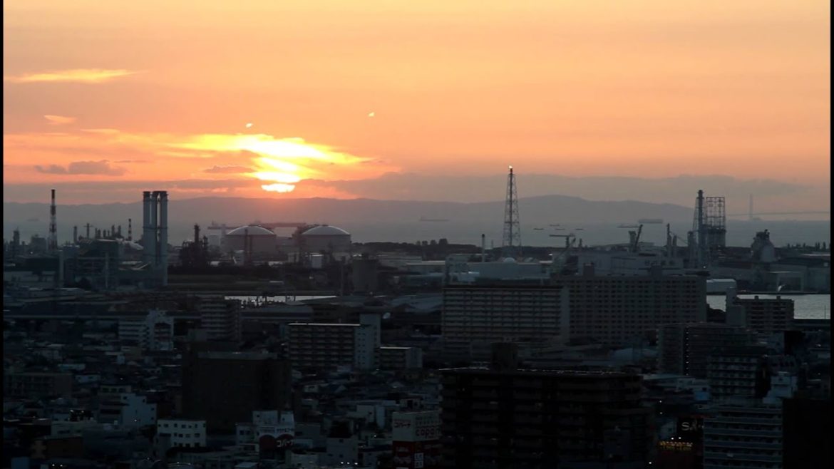 Japan Trip 2012- Sunset In Sakai #3