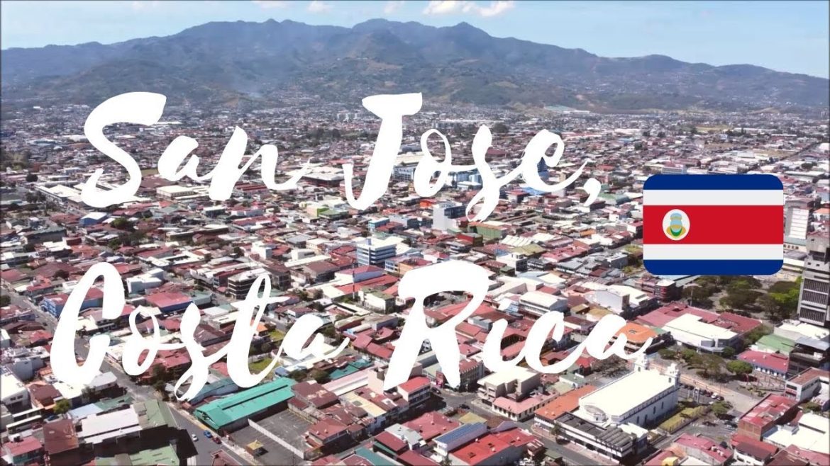 4K 🇨🇷 San Jose Costa Rica Drone Flight Video | World from Above