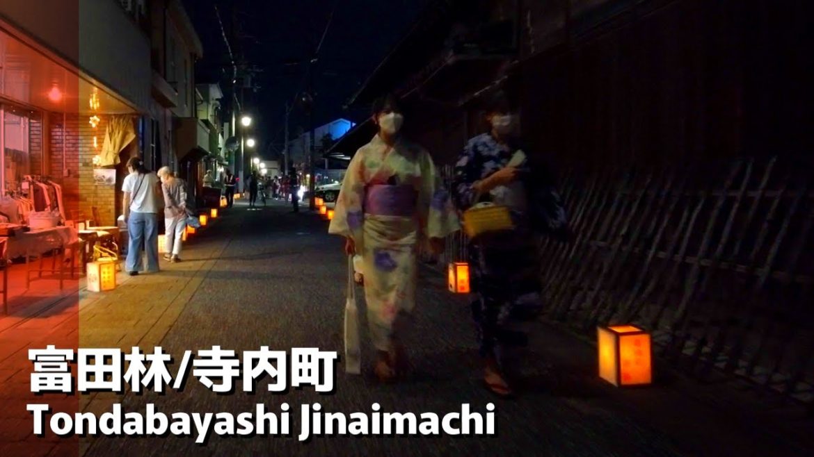 Osaka Walking | Tondabayashi Jinaimachi Lantern.