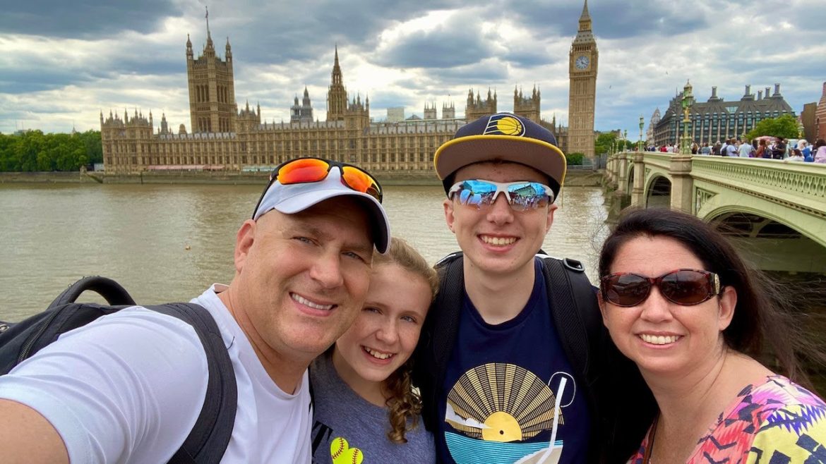 London England - Hoffman Family Vacation 2022. Part 1 of 8