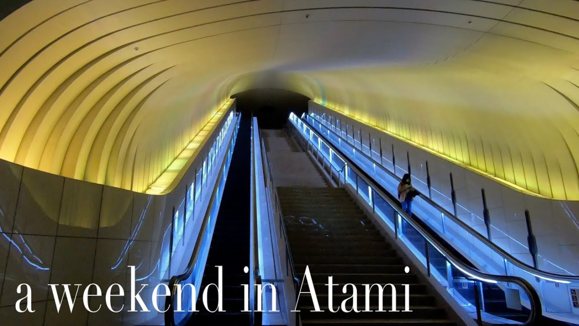 熱海の暮らし - a weekend in Atami // 人気観光スポット - MOA美術館, 沼津港 | カフェランチ | 山道ドライブ🚗