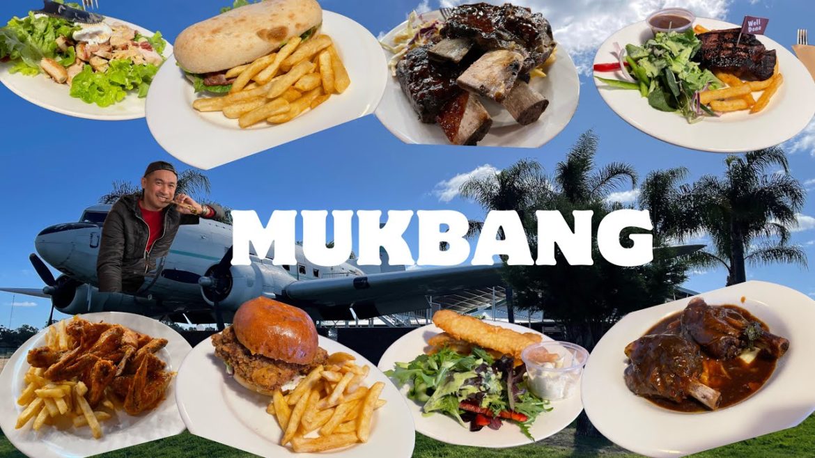 LUNCH AND DINNER MUKBANG|| AMAROO TAVERN