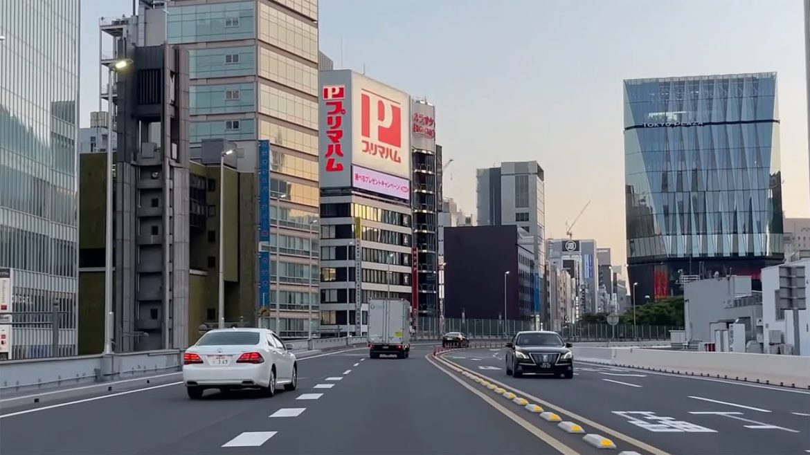 Driving tour in Japan country | Japan country