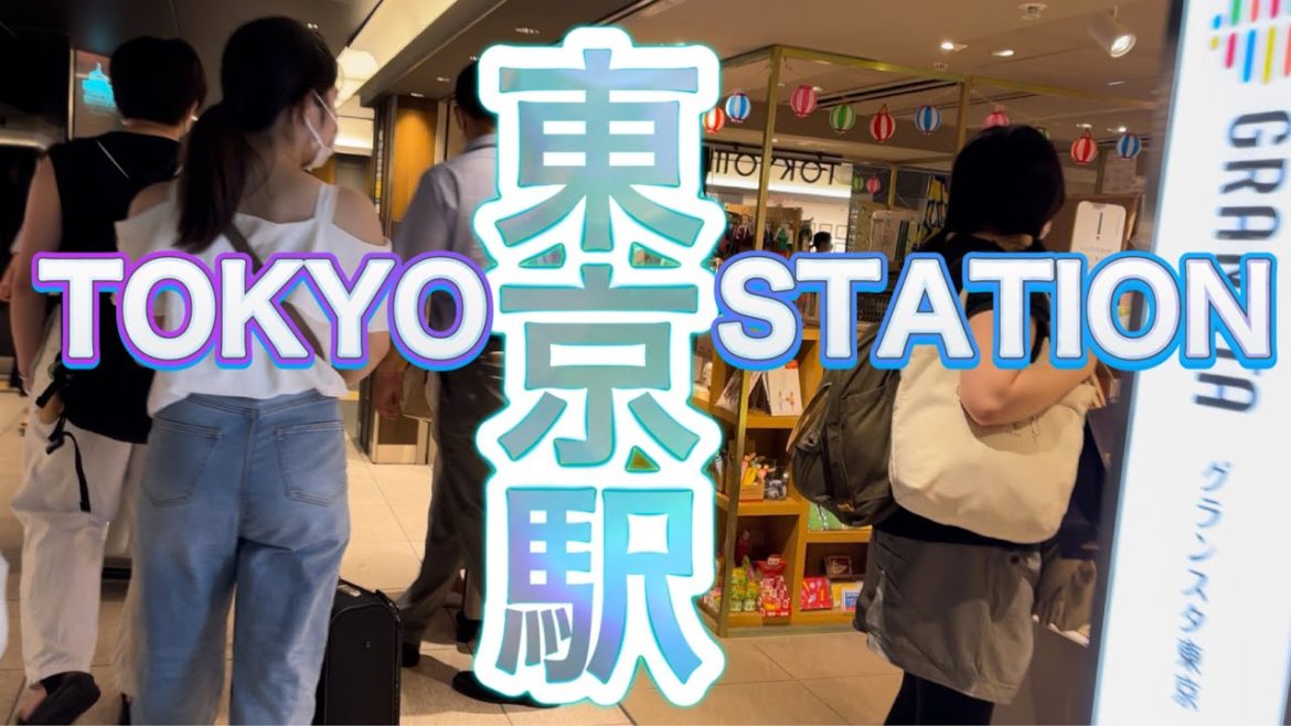 東京駅 Tokyo Station walking tour 改札内 駅弁屋 プラットホーム グランスタ東京 駅構内 手土産 レストラン 飲食店 カフェ スイーツ お土産 Japan