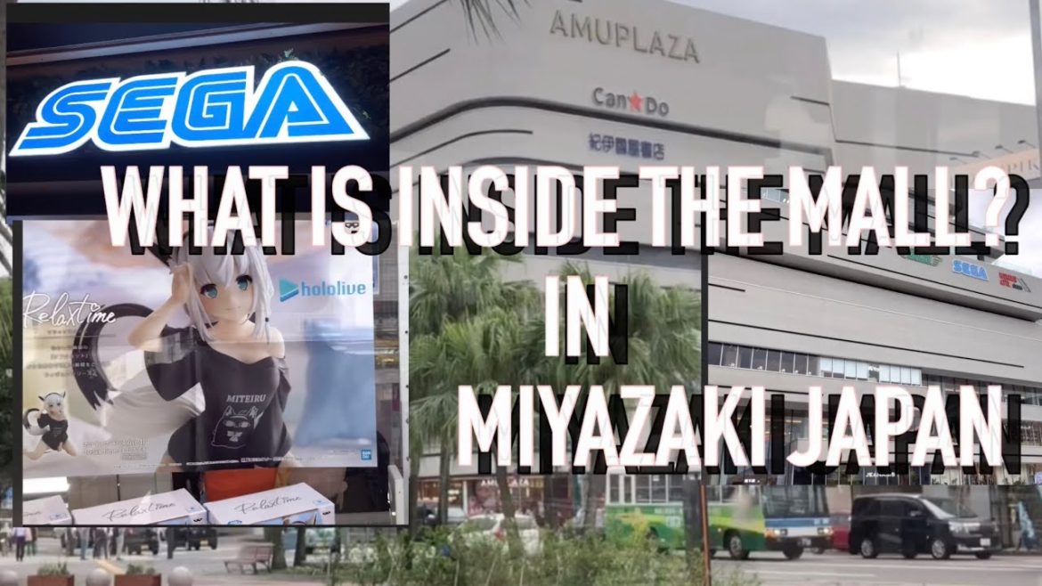 WHAT IS INSIDE THE AMU PLAZA MALL ? HOME OF #sega  #sankakuchayatoyokichiudon #miyazaki  #japan
