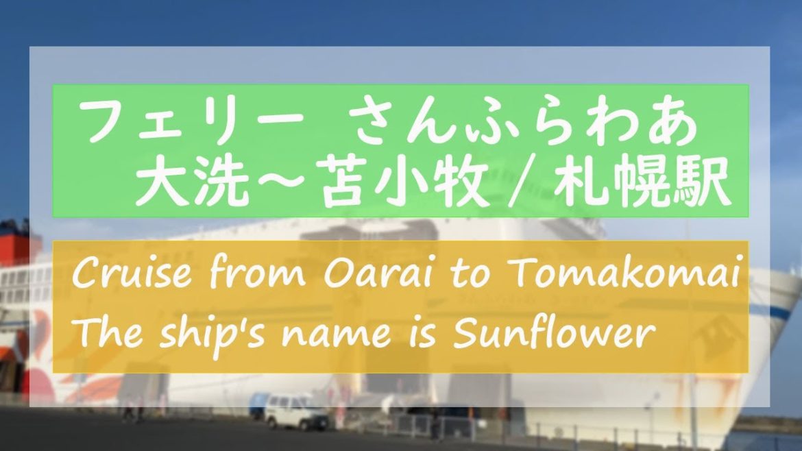 《北海道 苫小牧/札幌》フェリー さんふらわあ 大洗から苫小牧までクルーズ 苫小牧から札幌までは高速バス🙃　お部屋は スーペリアオーシャンビュー（和室）