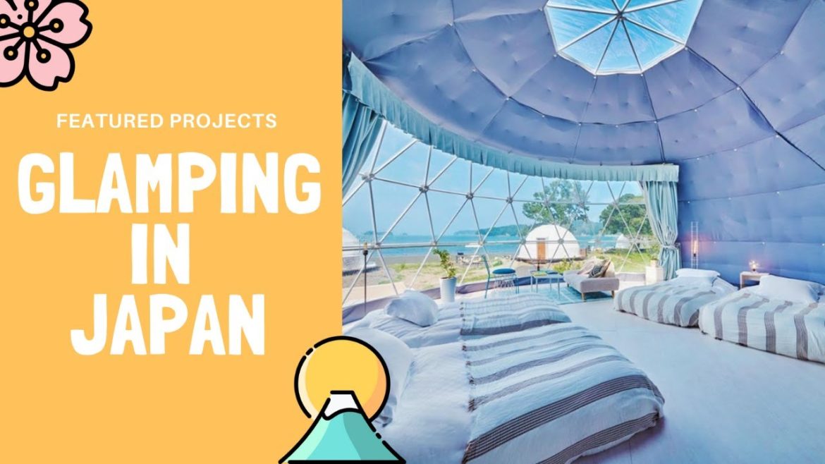 Luxury glamping site project in Japan produced by Shelter