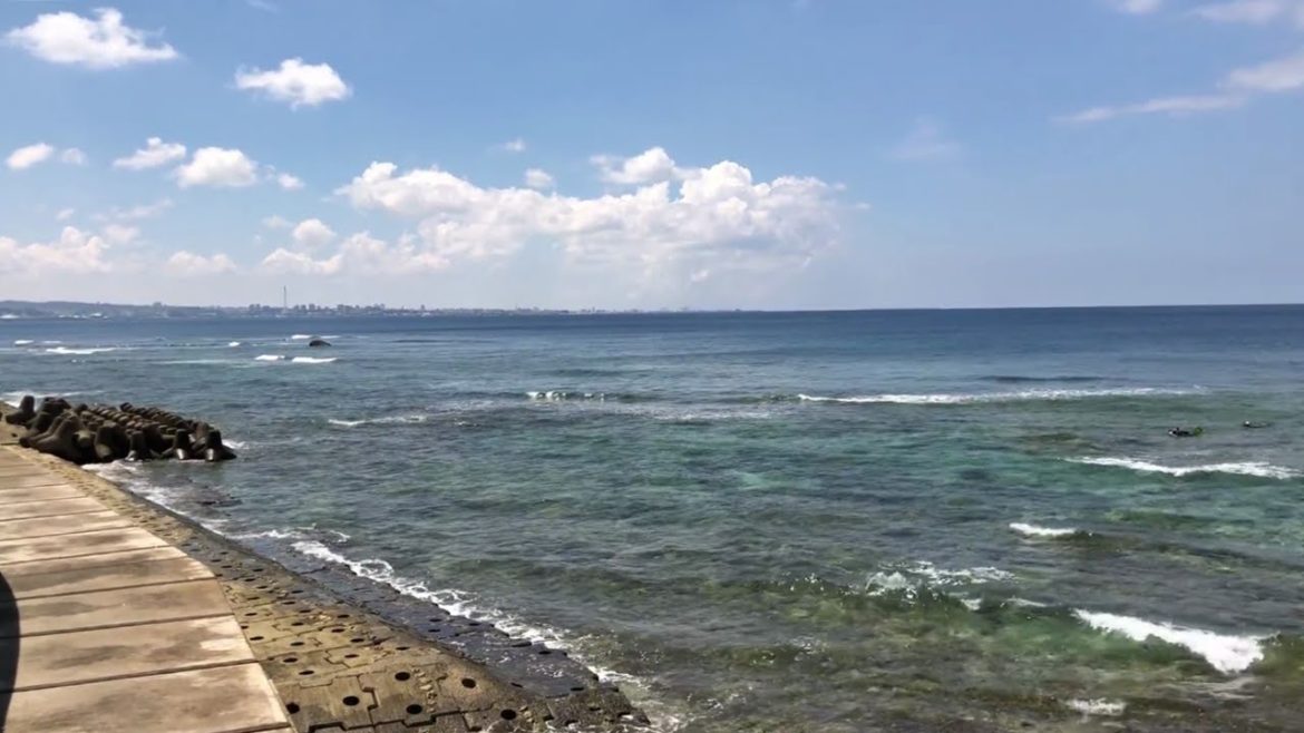 오키나와 스나베 해변, Okinawa Sunabe beach