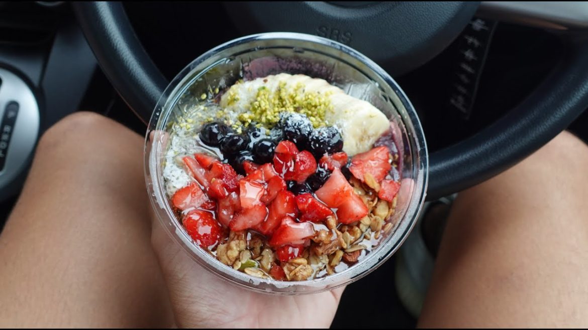 JAPANESE ACAI BOWLS | Japanese Street Food - Authenic Japanese Food