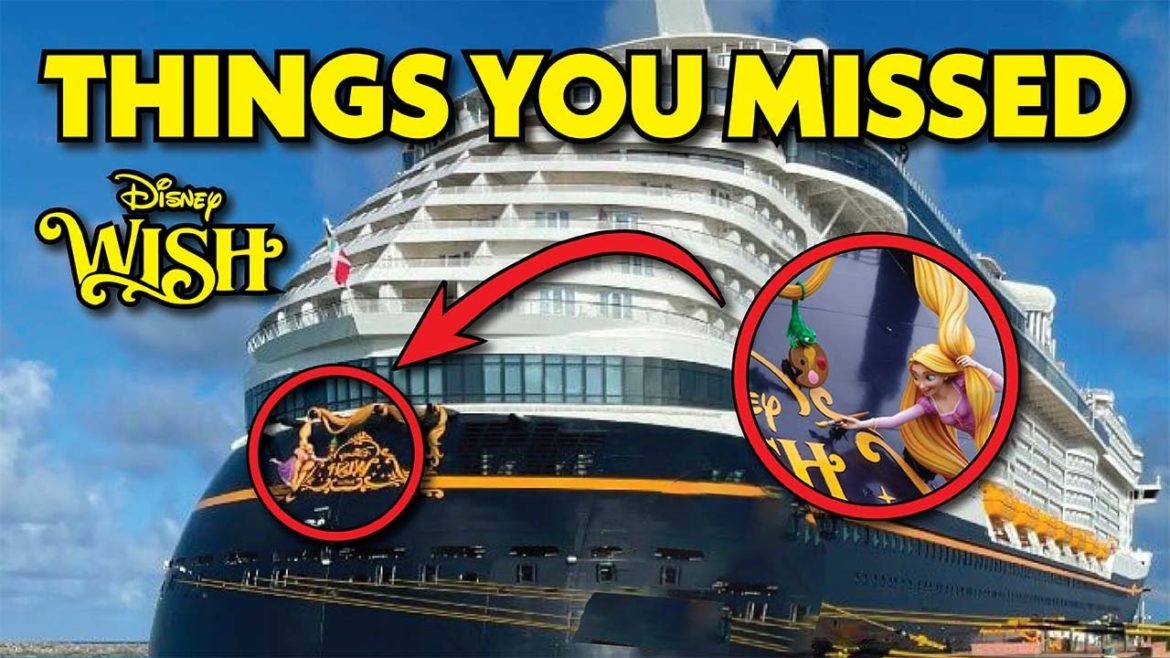 Over 200 Easter Eggs Aboard the Disney Wish Over 200 Easter Eggs Aboard the Disney Wish