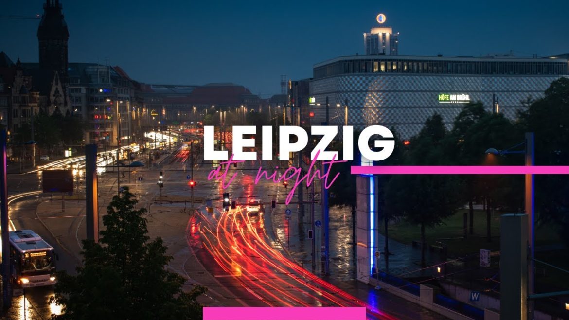 LEIPZIG 4K Walking Tour  - Germany 🇩🇪 Historic Center at Night