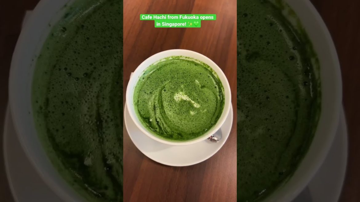 Matcha lover must try this japanese cafe Hachi for Matcha Desserts And Vegan Dishes 💚✨🍵 #shorts