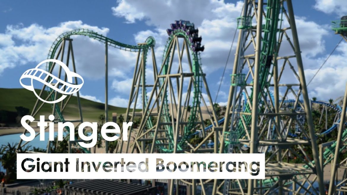 Stinger | Planet Coaster Giant Inverted Boomerang Stinger | Planet Coaster Giant Inverted Boomerang