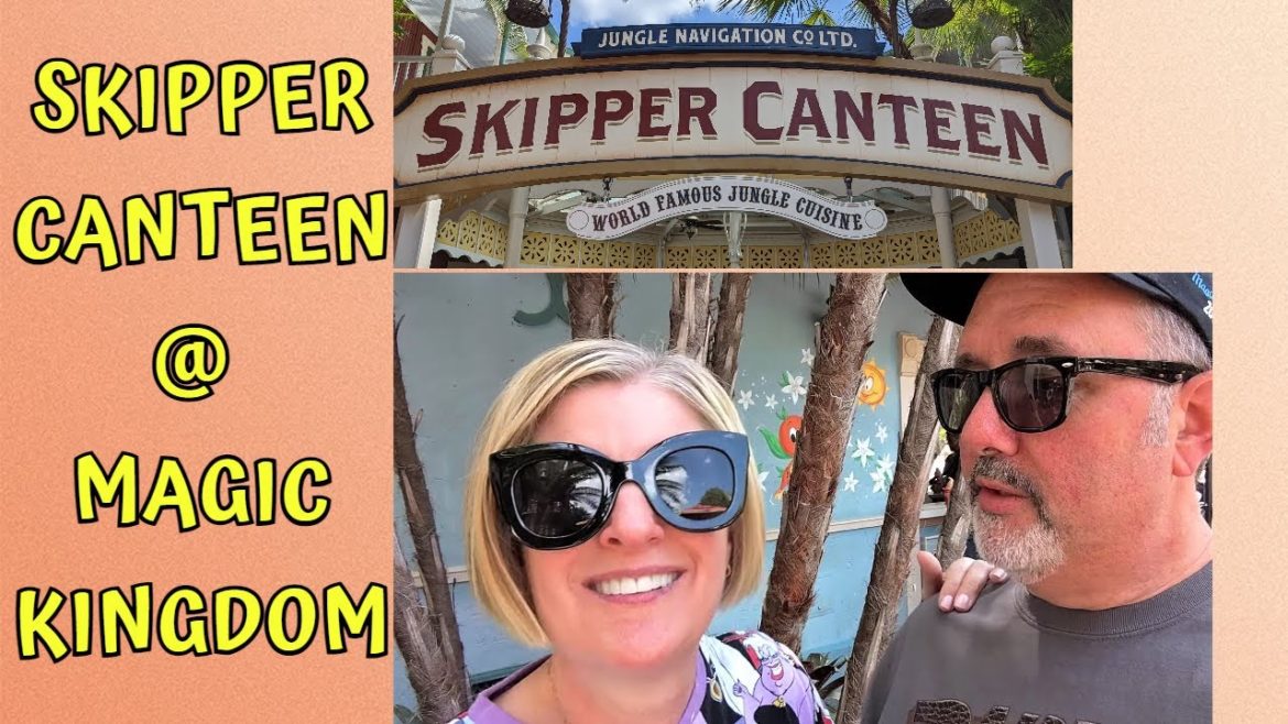 DISNEY'S SKIPPER CANTEEN / Lunch in MAGIC KINGDOM!