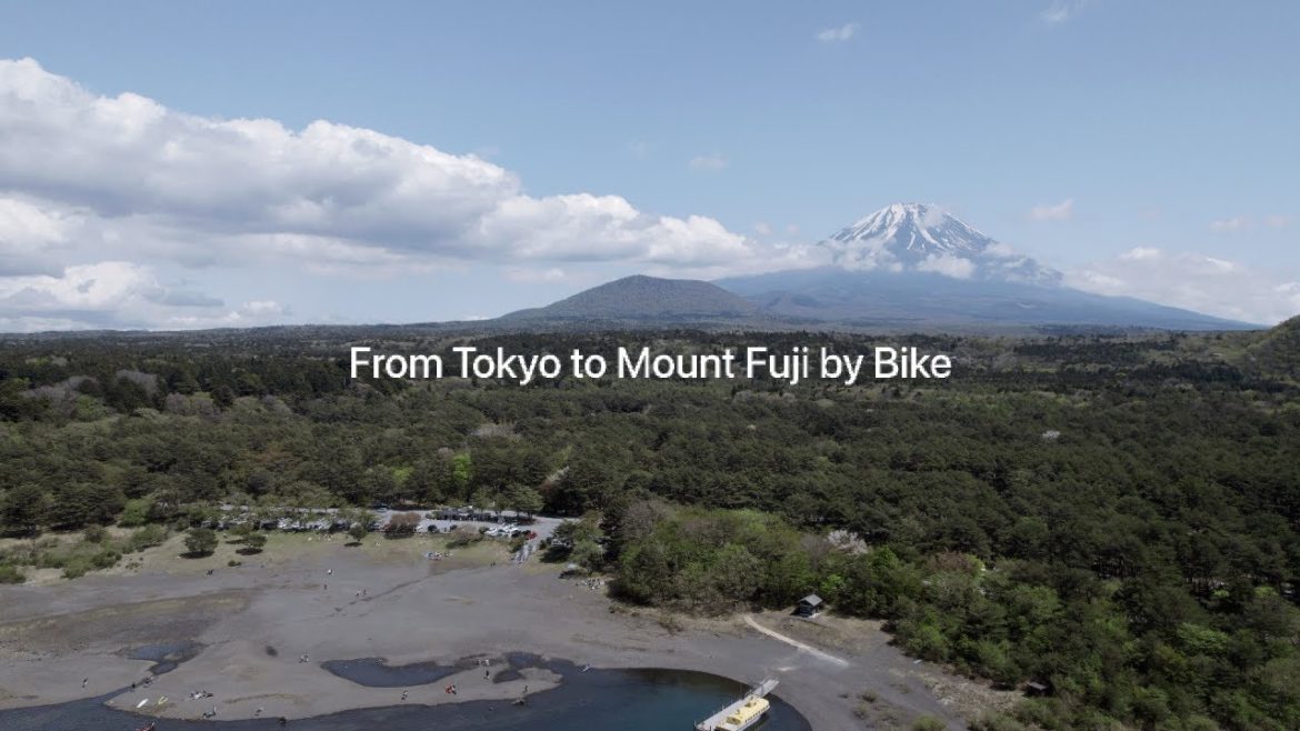 From Tokyo to Mount Fuji by Bike [Broken Gear & Flat Tire edition but amazing view]- #7