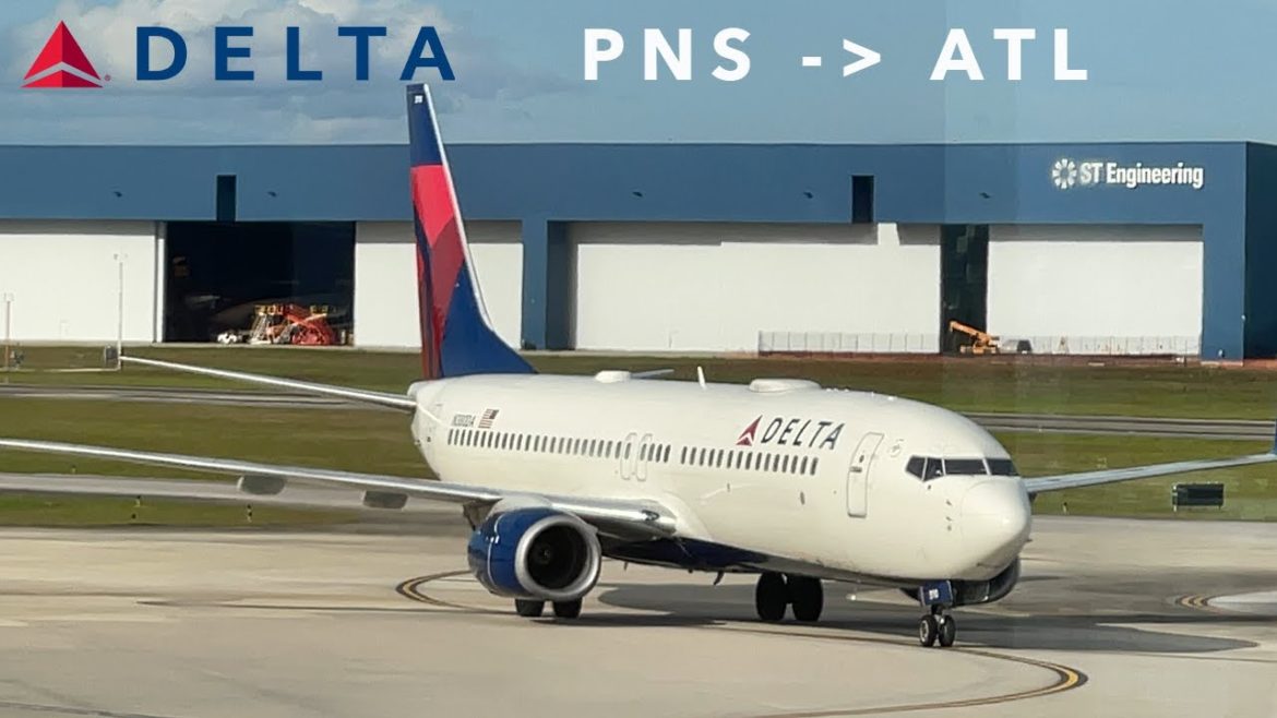 Delta Air Lines Boeing 737-800 [Main Cabin] Trip Report: Pensacola to Atlanta