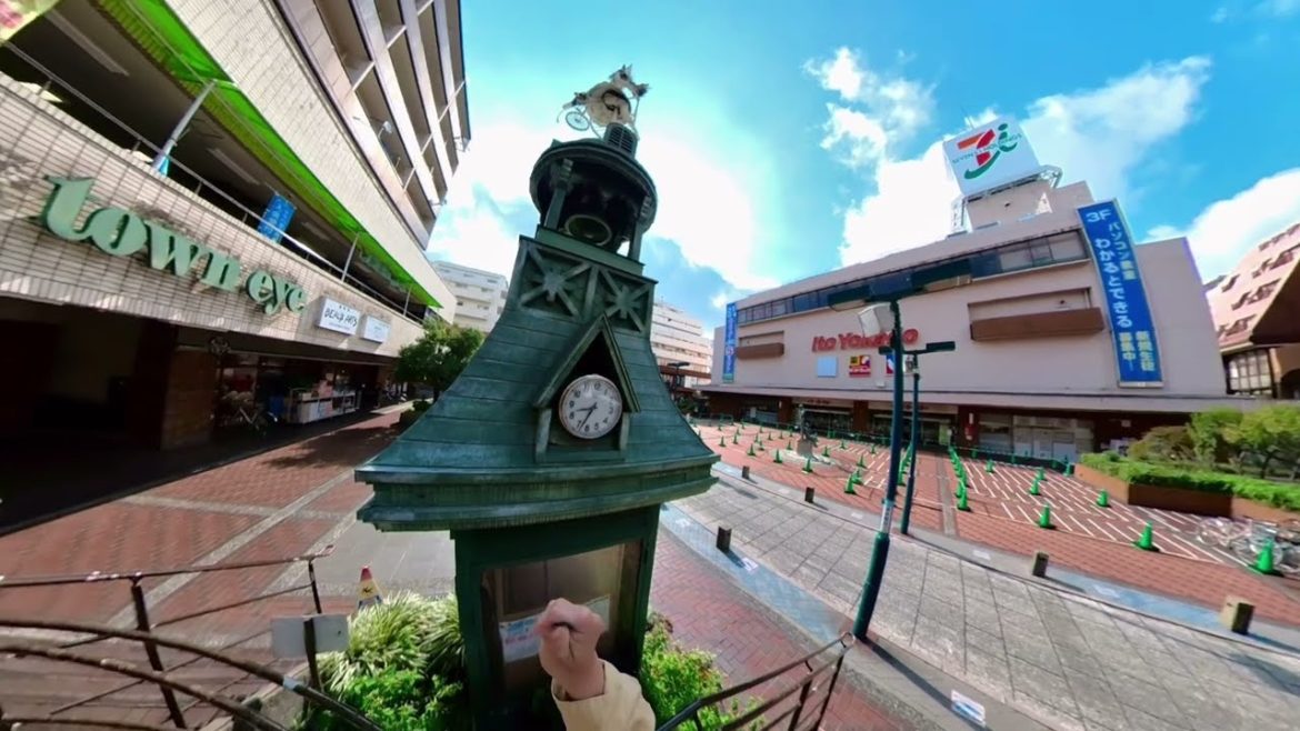 Japan Neighborhood Summer Morning Walk Tour #8 of Tsunashima Station in Yokohama Japan Neighborhood Summer Morning Walk Tour #8 of Tsunashima Station in Yokohama