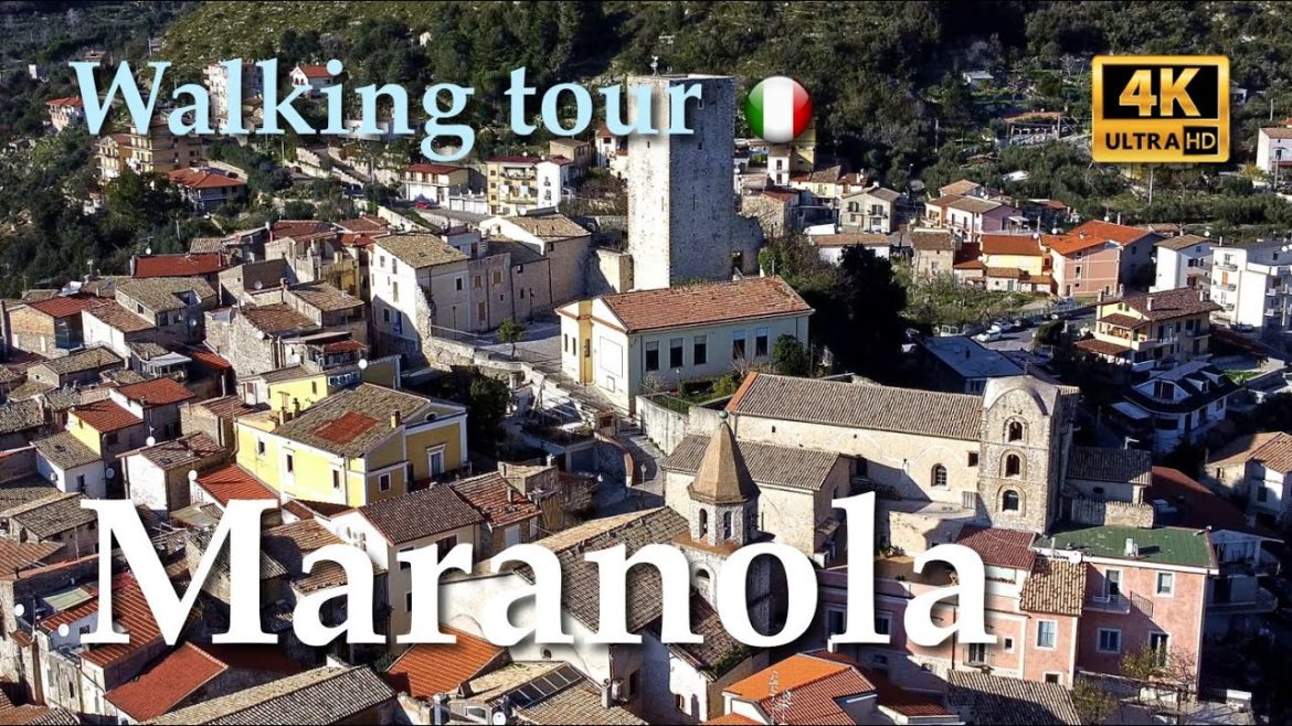 Maranola, Italy【Walking Tour】With Captions – 4K Maranola, Italy【Walking Tour】With Captions - 4K