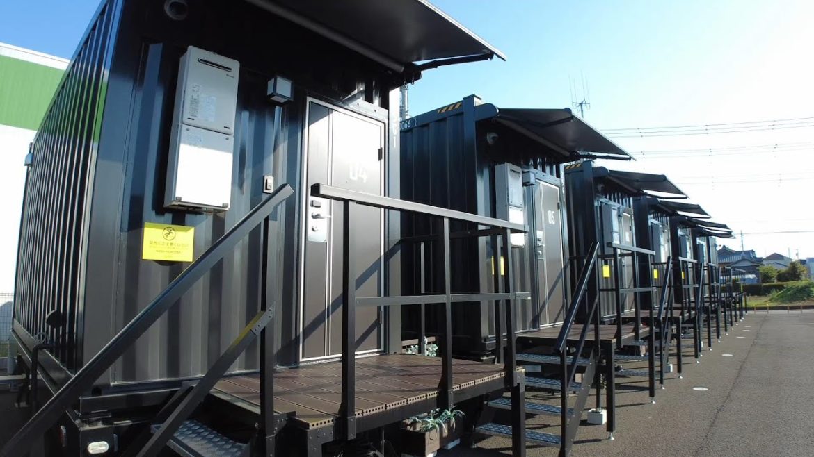 Stay at the Container Hotel in Japan