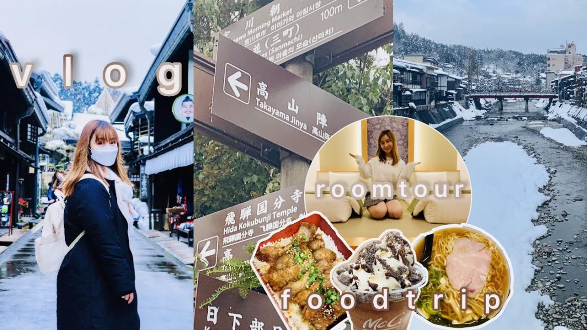 Quick vacation in takayama city, foodtrip and room tour