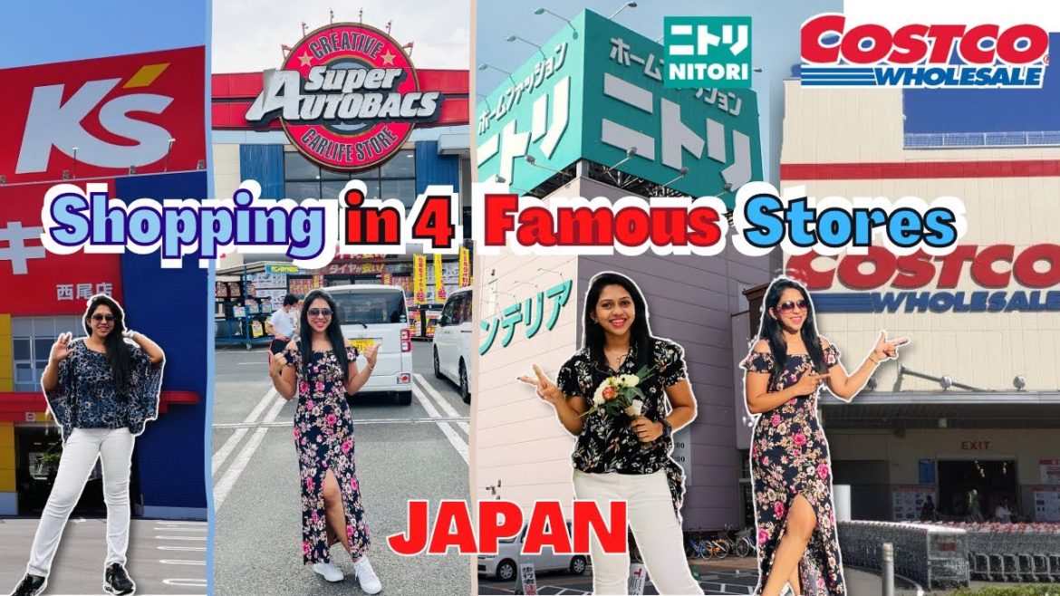 Nitori Autobacks KS Denki Shopping Tour 日本ショッピングツア | Life in Japan |සුන්දර ජපානය