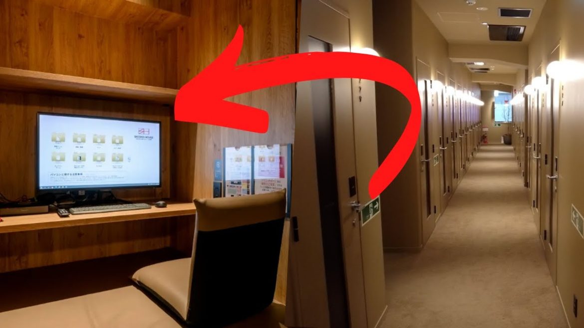 Super convenient and affordable internet cafe in Japan🇯🇵 I spent the night at private room😴 Super convenient and affordable internet cafe in Japan🇯🇵 I spent the night at private room😴