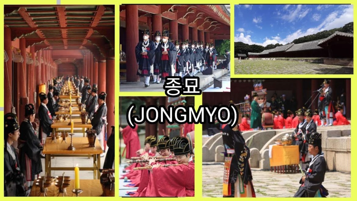 Guide tour in English to 'Jongmyo', which enshrines the divine spirits of past kings&queens of Korea