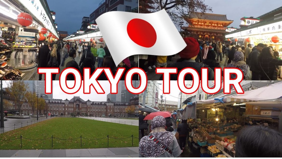 Tokyo, Japan - Famous Tourists Spots - Walking Tour