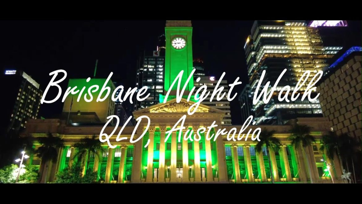 Australia 4K Cinematic Gimbal Camera Video | Brisbane Night Walk | DJI Pocket2(オーストラリア ブリスベン) Australia 4K Cinematic Gimbal Camera Video | Brisbane Night Walk | DJI Pocket2(オーストラリア ブリスベン)