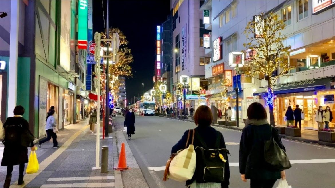 【4K】Tokyo Christmas Lights 2021 - Kichijoji
