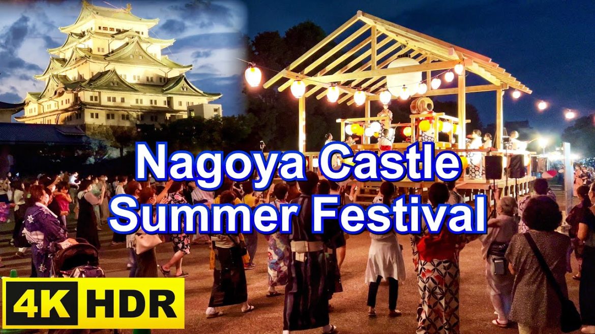 Nagoya Castle Summer Festival 2022 (4K HD) 名古屋城夏まつり2022