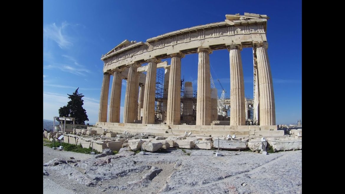 Acropolis  Athens  - Walking Tours 4K - AMAZING!