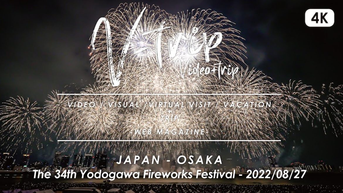 3年ぶりの開催!大阪の夏の風物詩 第34回 なにわ淀川花火大会(2022.8.27)The 34th Yodogawa Fireworks Festival / 4K ASMR JAPAN OSAKA 3年ぶりの開催!大阪の夏の風物詩 第34回 なにわ淀川花火大会(2022.8.27)The 34th Yodogawa Fireworks Festival / 4K ASMR JAPAN OSAKA