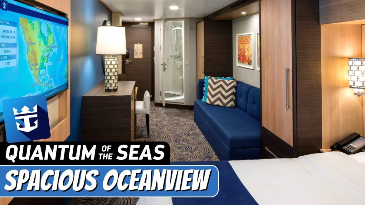 Quantum of the Seas | Spacious Oceanview Full Tour & Review 4K | Royal Caribbean Cruise Line Quantum of the Seas | Spacious Oceanview Full Tour & Review 4K | Royal Caribbean Cruise Line