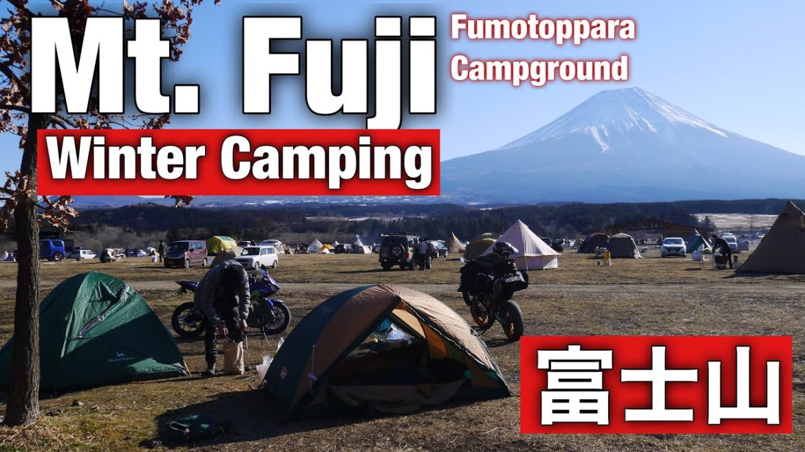Mt. Fuji Motorcycle Winter Camp | Ktm690smcr
