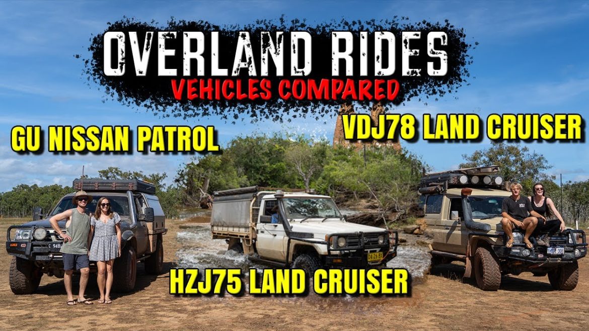 Old Tele Bonanza! VDJ78 Land Cruiser / HZJ75 Land Cruiser / GU Nissan Patrol - Overland Rides