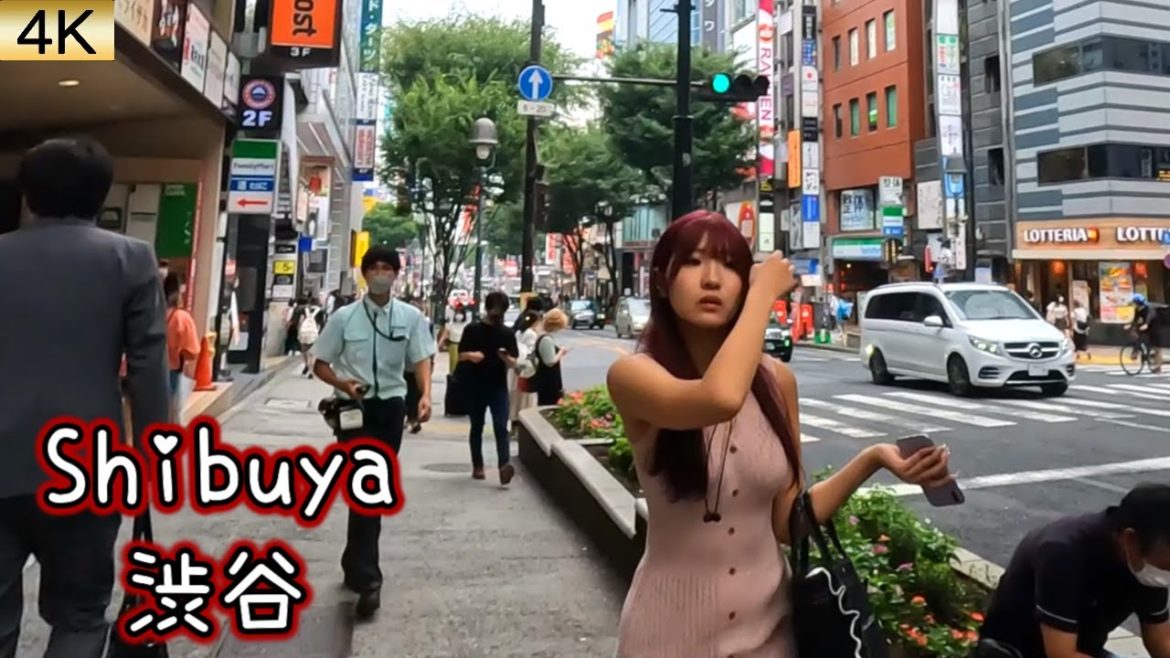 Shibuya walk in Tokyo 渋谷【4K60fps】