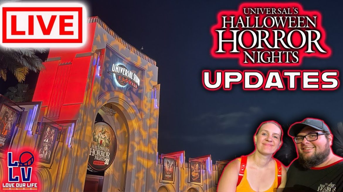 Live At Universal Orlando Halloween Horror Nights Updates Livestream