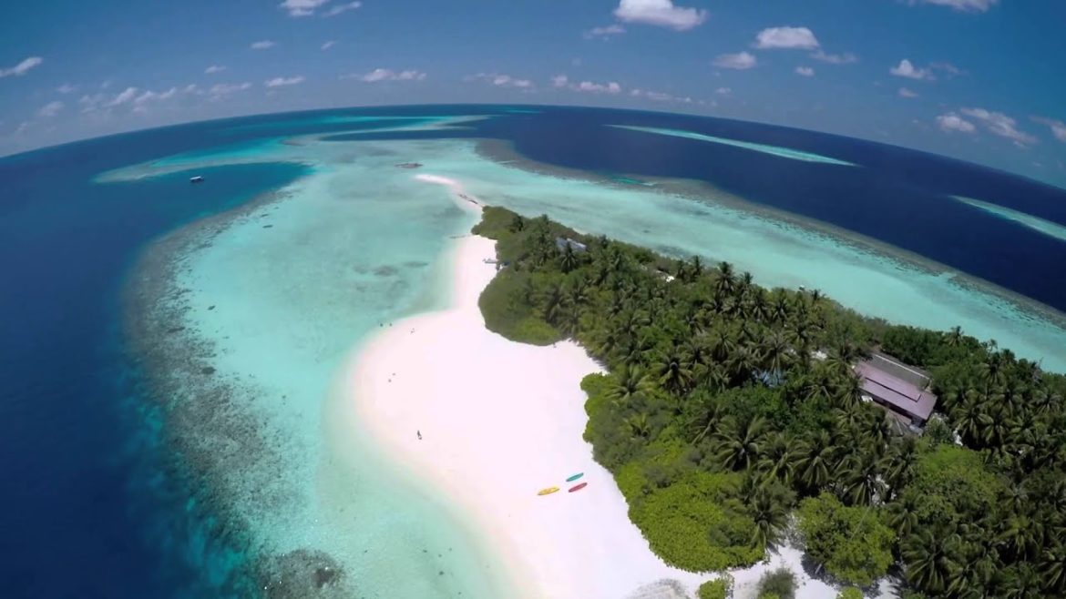 Asdu Sun Island Maldives by Drone