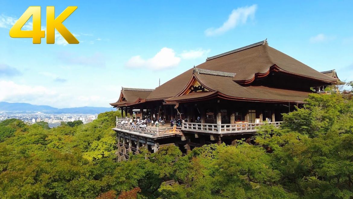 【4K】Kyoto Morning Walk - Kiyomizudera and Yasaka Tower 清水寺と八坂の塔周辺を散歩