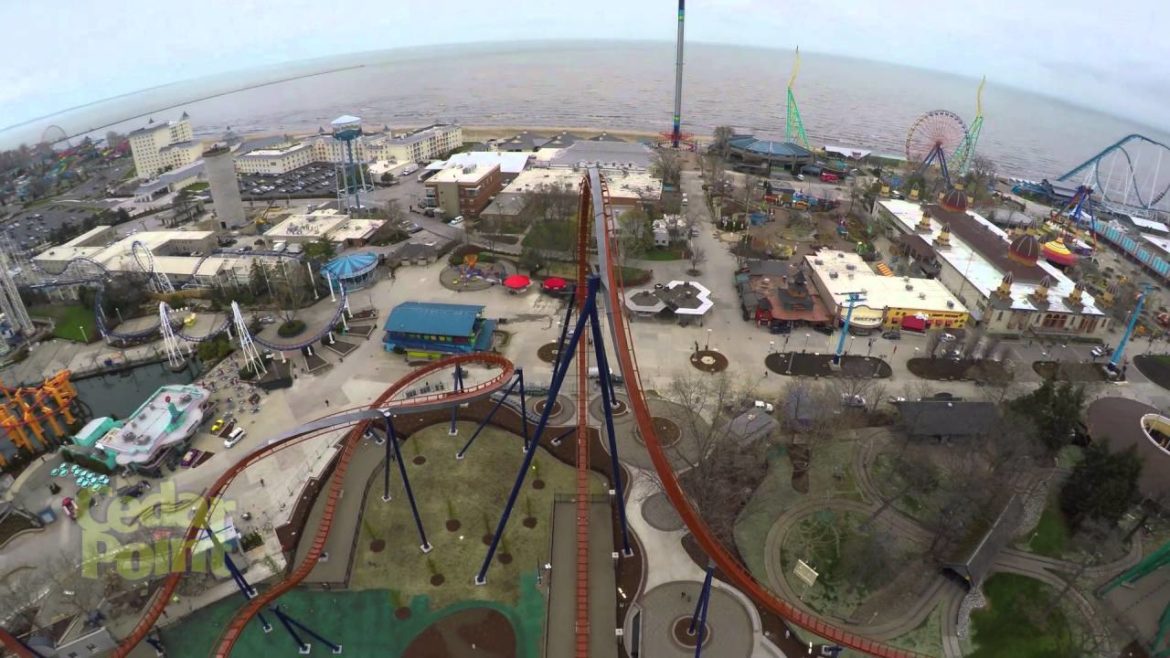 Valravn Dive Roller Coaster POV at Cedar Point